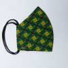 Mondmasker Shwe Shwe Green yellow zijaanzicht